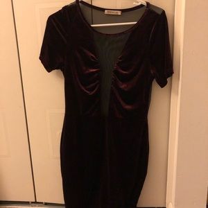Velvet Mini dress